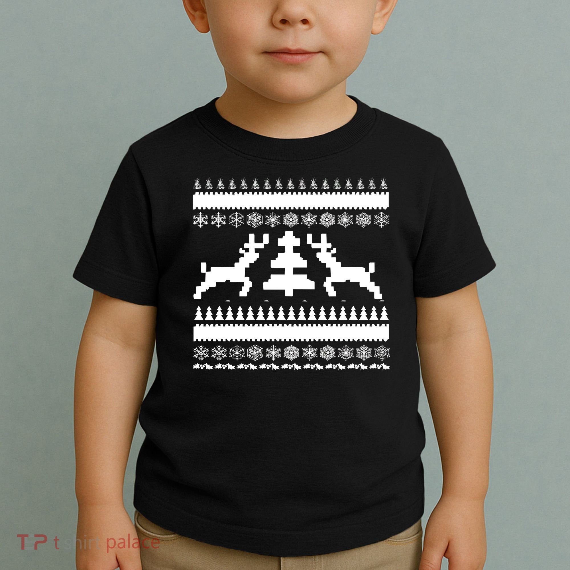 Classic Ugly Christmas Sweater Toddler T-Shirt