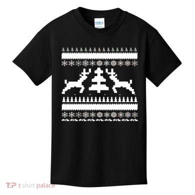 Classic Ugly Christmas Sweater Kids T-Shirt