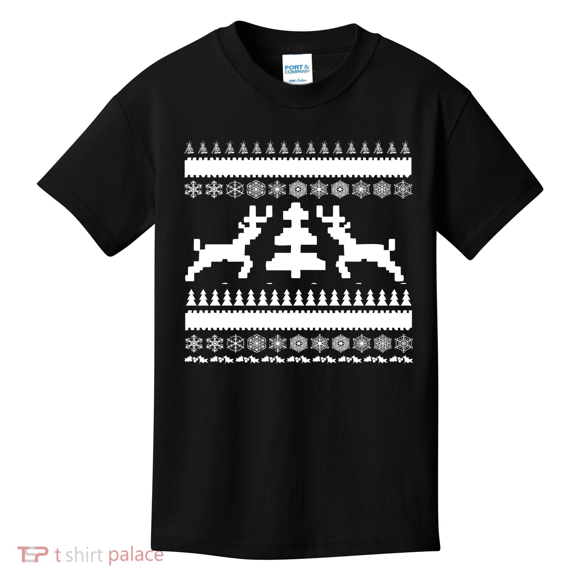 Classic Ugly Christmas Sweater Kids T-Shirt