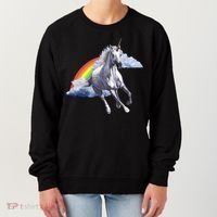 Classic Unicorn Rainbow Women's Sweatshirt thumb 0