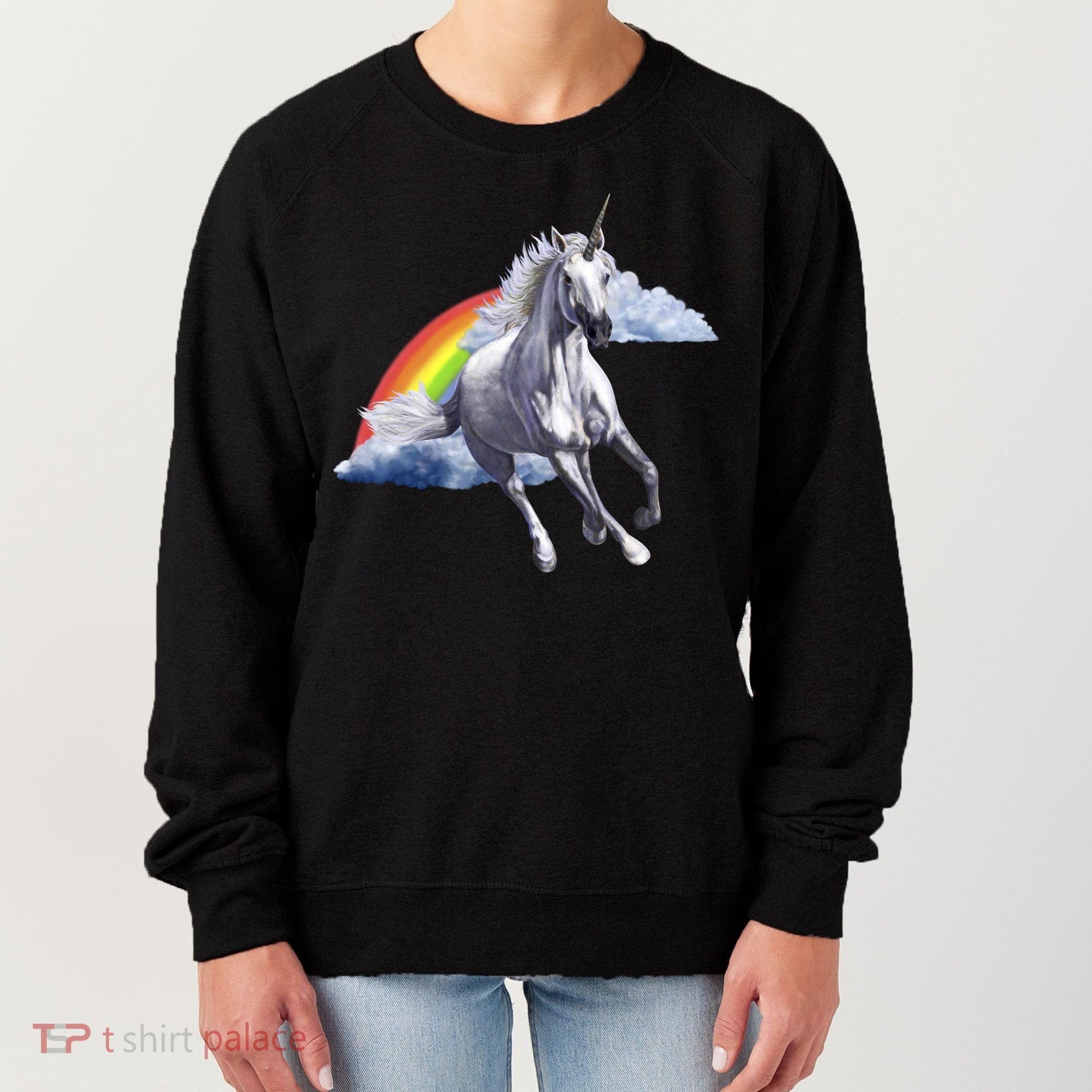 Classic Unicorn Rainbow Women's Sweatshirt