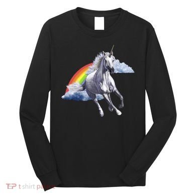 Classic Unicorn Rainbow Long Sleeve Shirt