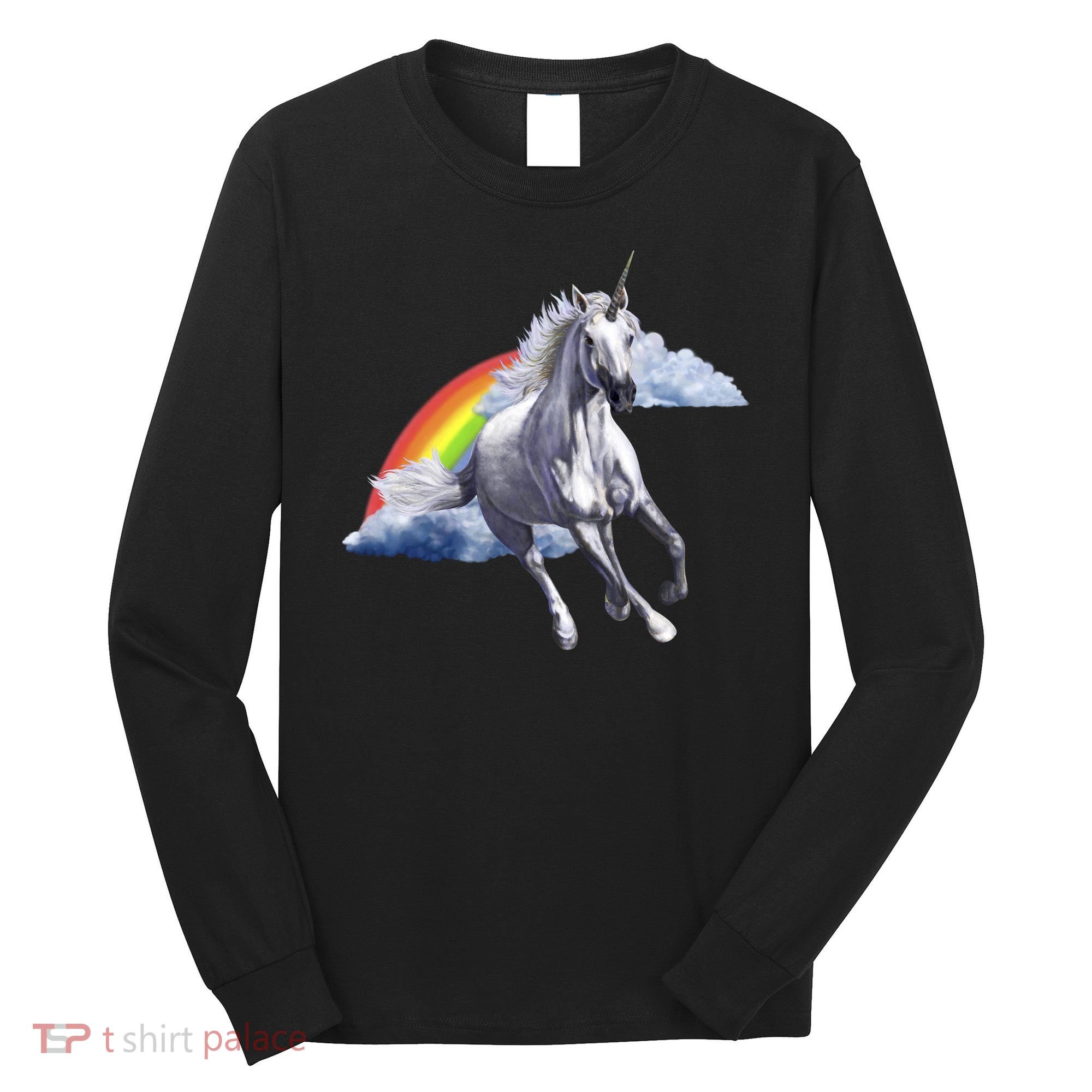 Classic Unicorn Rainbow Long Sleeve Shirt
