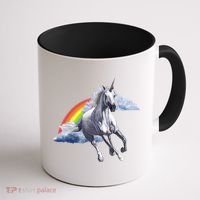 Classic Unicorn Rainbow Coffee Mug thumb 1