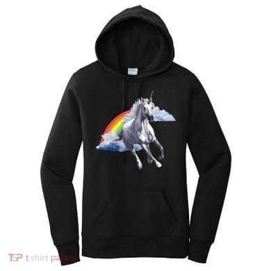 Classic Unicorn Rainbow Women's Hoodie