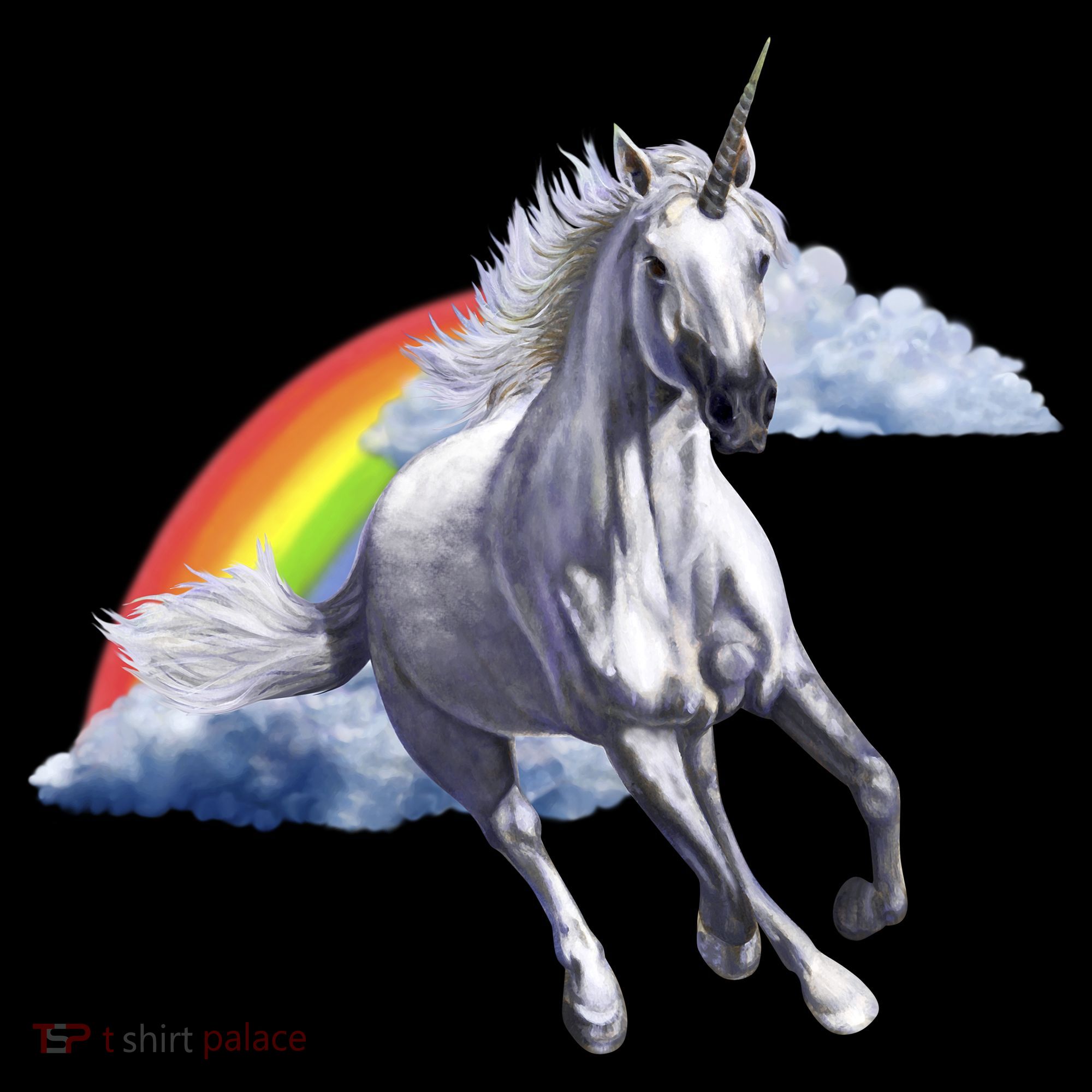 Classic Unicorn Rainbow Ornament