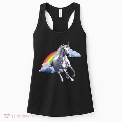 Classic Unicorn Rainbow Women's Tank Top