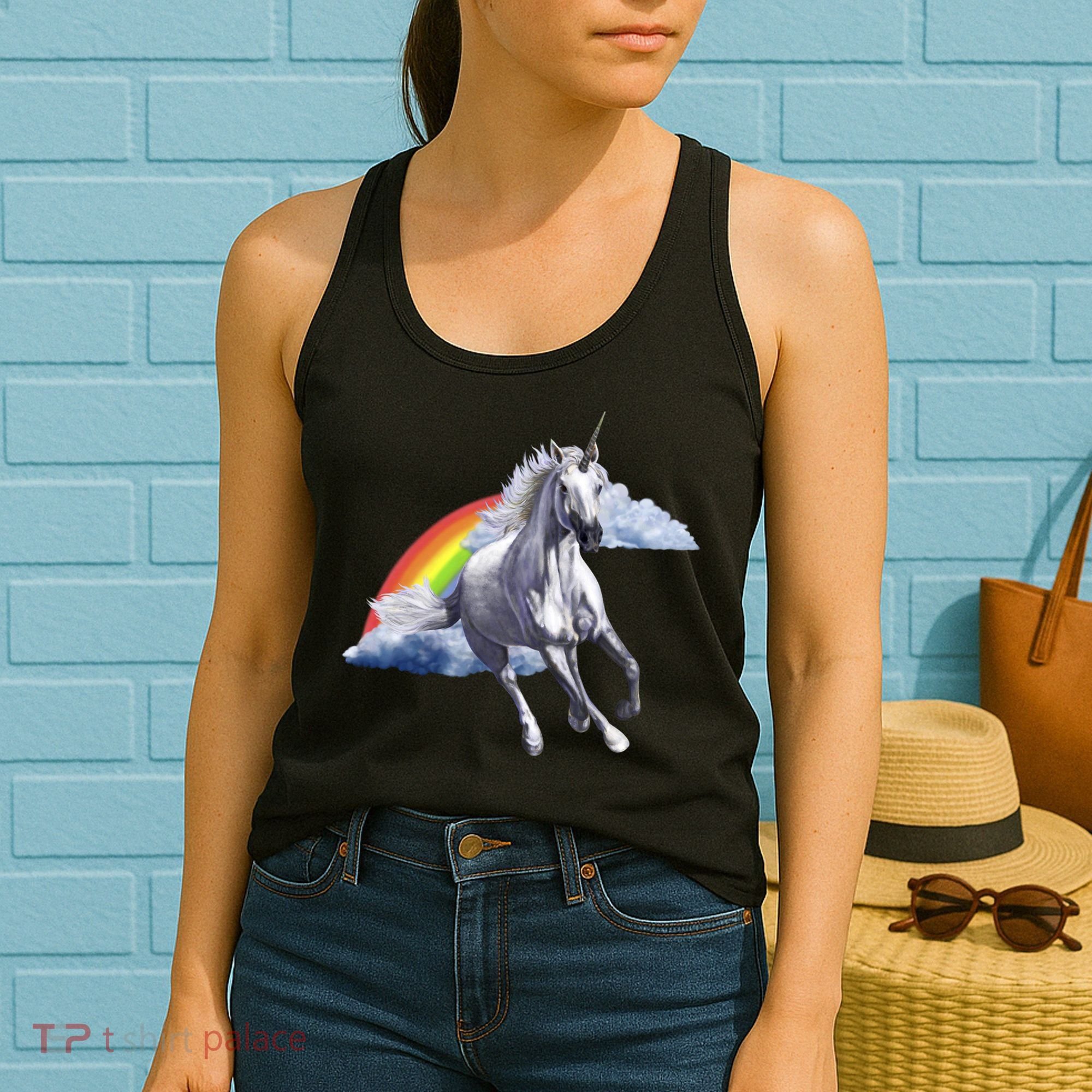 Classic Unicorn Rainbow Women's Tank Top
