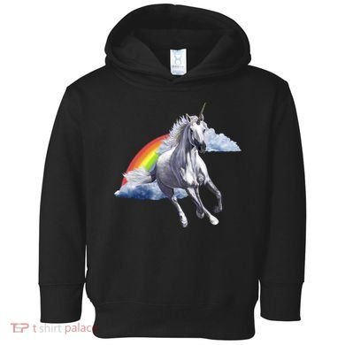 Classic Unicorn Rainbow Toddler Hoodie