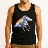 Classic Unicorn Rainbow Tank Top thumb 3