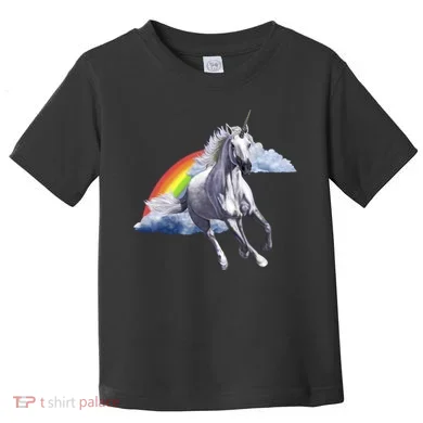 Classic Unicorn Rainbow Toddler T-Shirt