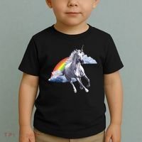 Classic Unicorn Rainbow Toddler T-Shirt thumb 2