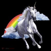 Classic Unicorn Rainbow Toddler T-Shirt thumb 4