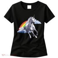 Classic Unicorn Rainbow Women's T-Shirt thumb 0