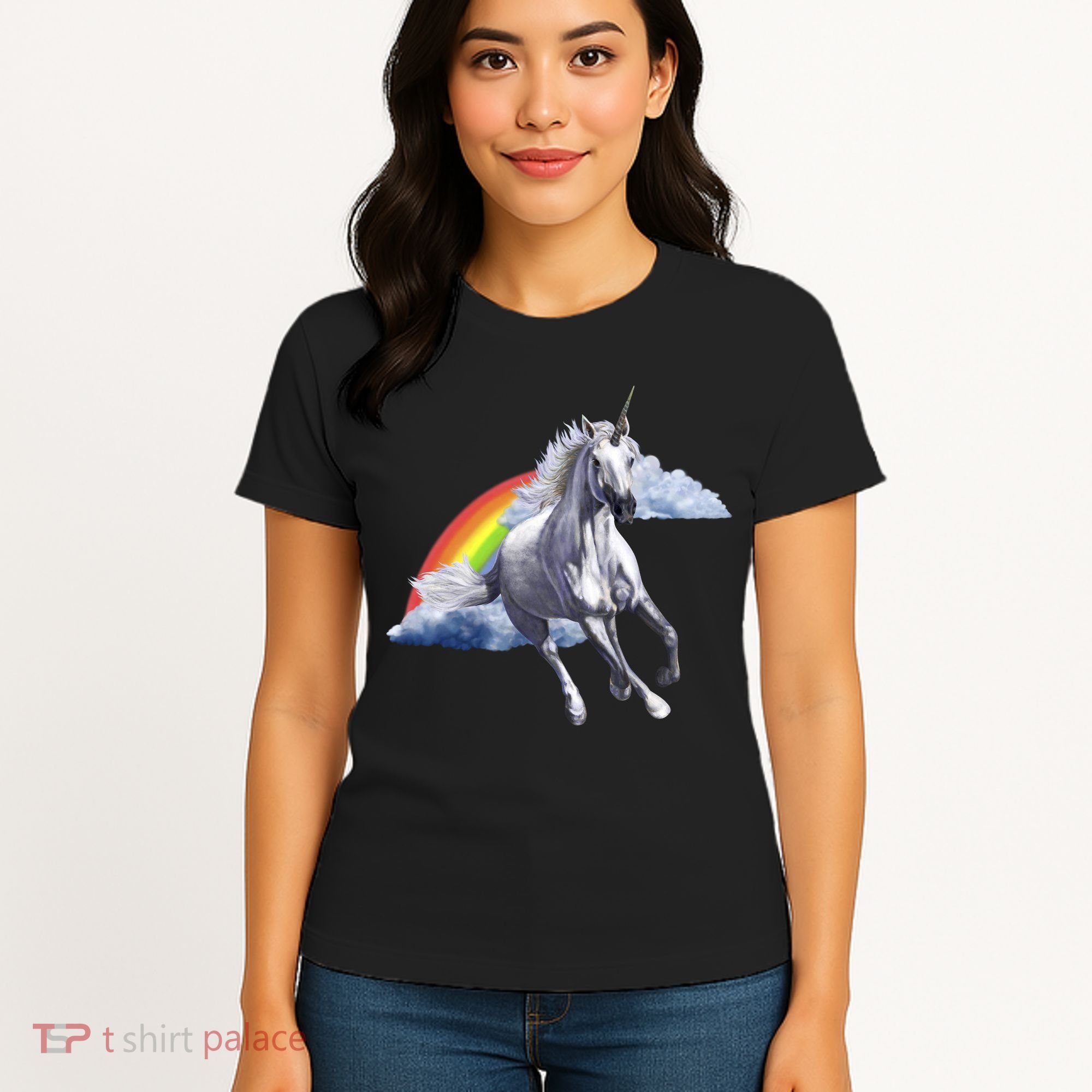Classic Unicorn Rainbow Women's T-Shirt