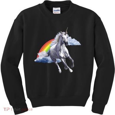 Classic Unicorn Rainbow Kids Sweatshirt