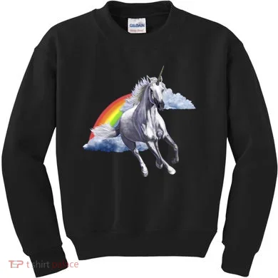 Classic Unicorn Rainbow Kids Sweatshirt