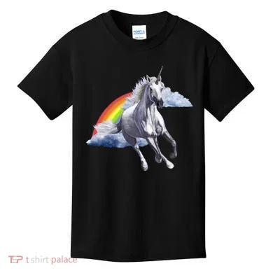 Classic Unicorn Rainbow Kids T-Shirt