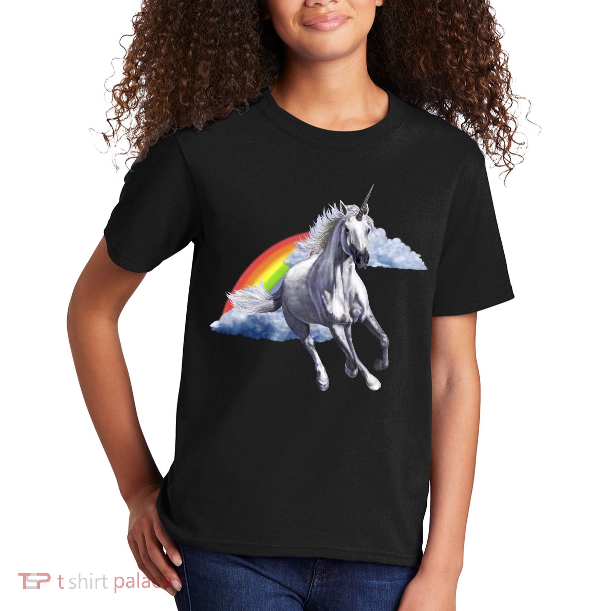 Classic Unicorn Rainbow Kids T-Shirt