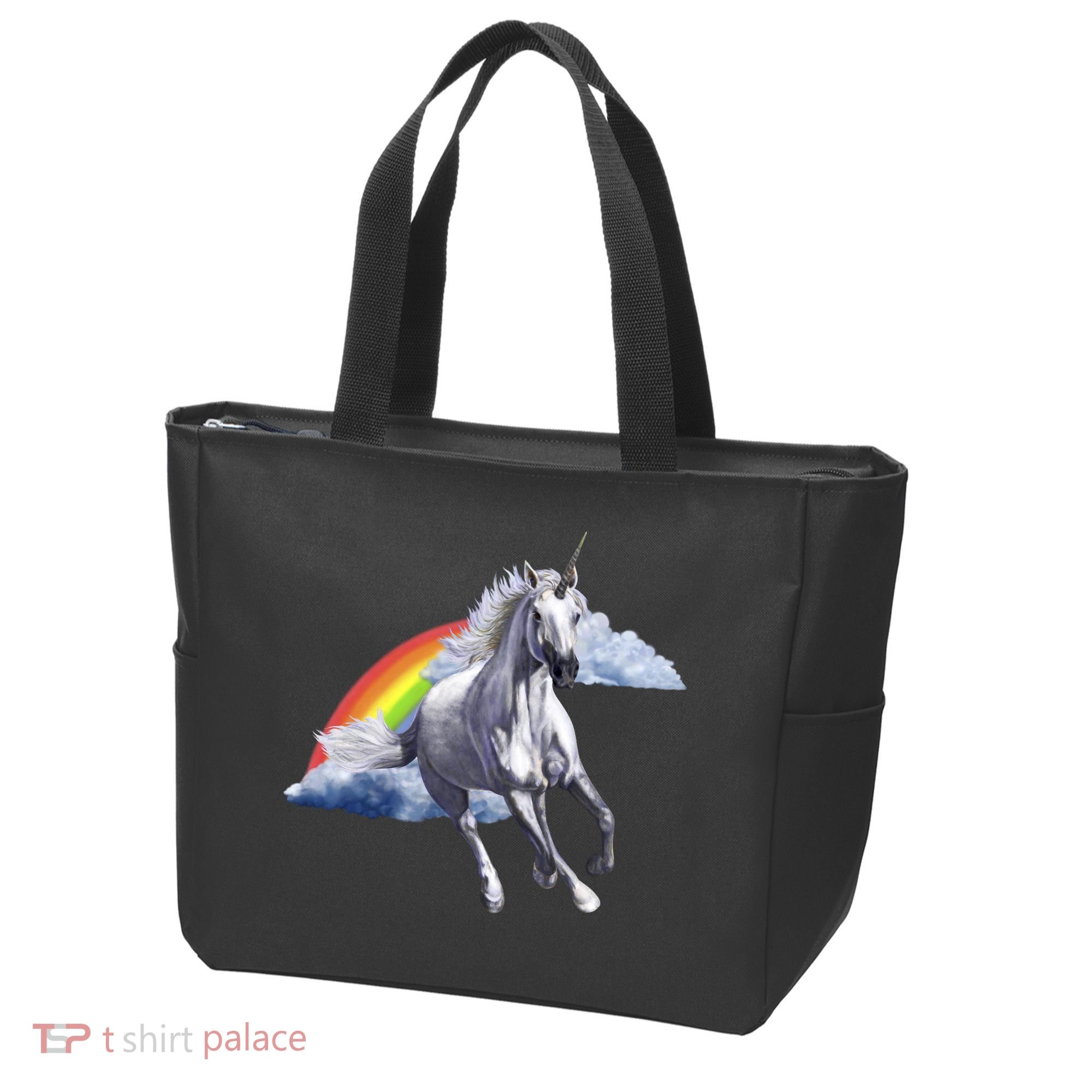 Classic Unicorn Rainbow Tote Bag