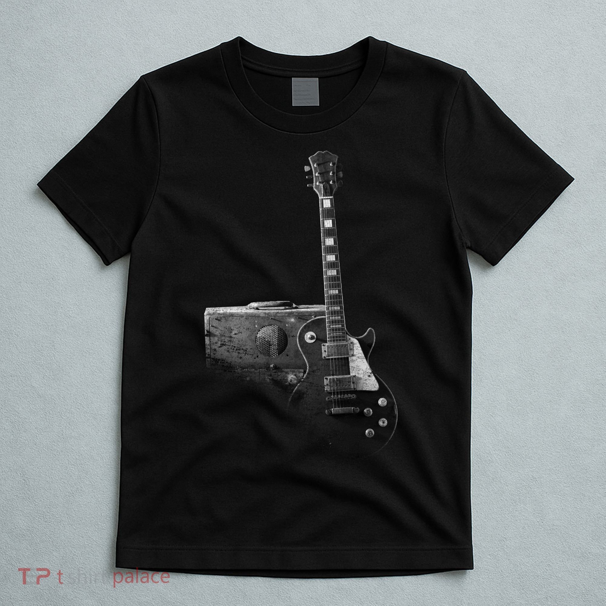 Classic Vintage Guitar and Amp T-Shirt
