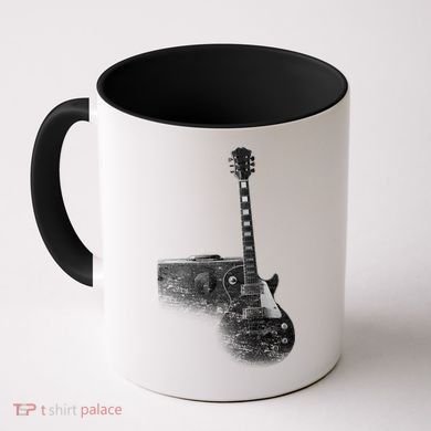 Classic Vintage Guitar and Amp Coffee Mug