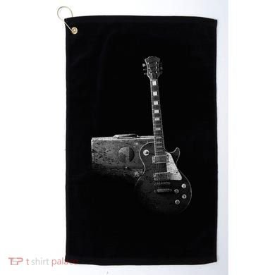 Classic Vintage Guitar and Amp Golf Towel