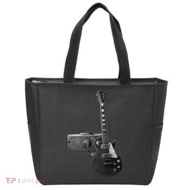 Classic Vintage Guitar and Amp Tote Bag