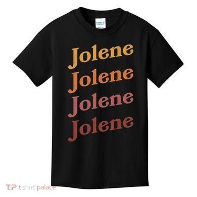 Classic Vintage Style Colors Jolene Kids T-Shirt
