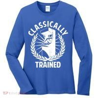 Classically Trained Women's Long Sleeve Shirt thumb 0