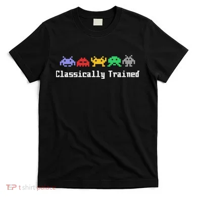 Classically Trained 80's Video Game Aliens T-Shirt