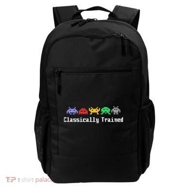 Classically Trained 80's Video Game Aliens Backpack