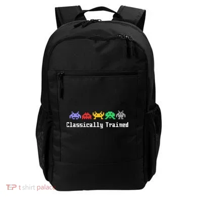 Classically Trained 80's Video Game Aliens Backpack