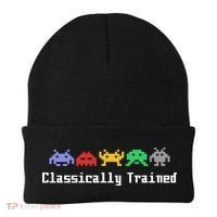 Classically Trained 80's Video Game Aliens Beanie thumb 0