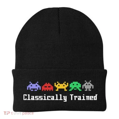 Classically Trained 80's Video Game Aliens Beanie