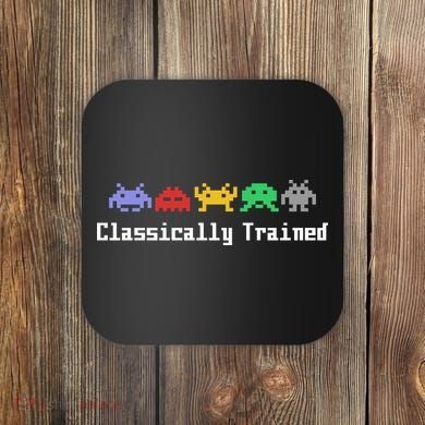 Classically Trained 80's Video Game Aliens Coaster