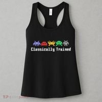 Classically Trained 80's Video Game Aliens Women's Tank Top thumb 3