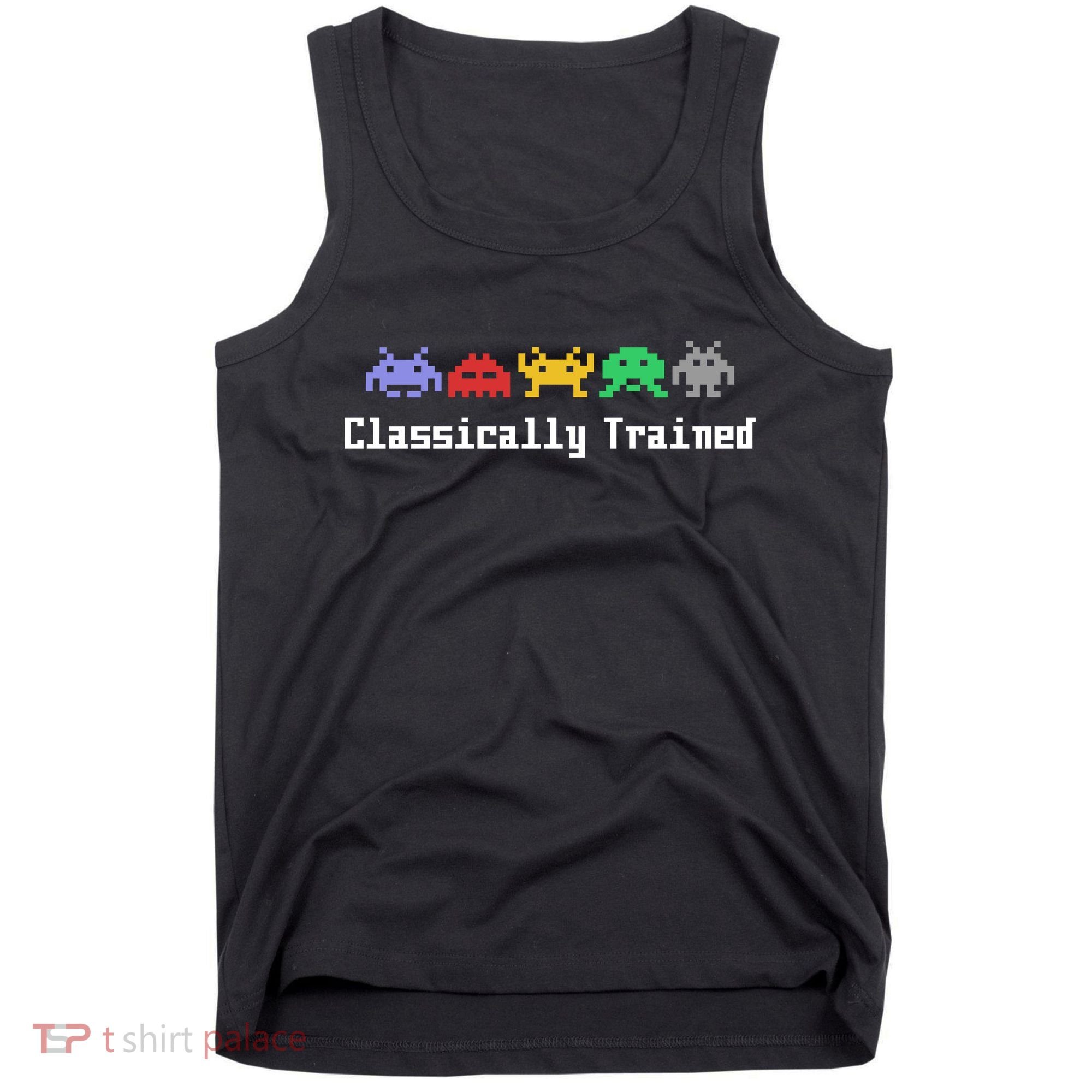 Classically Trained 80's Video Game Aliens Tank Top