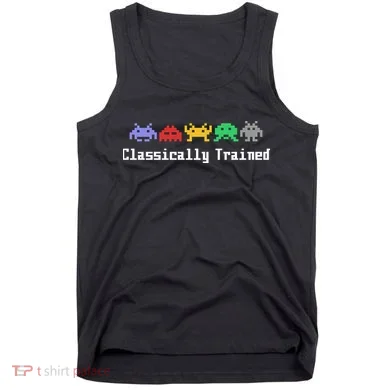 Classically Trained 80's Video Game Aliens Tank Top