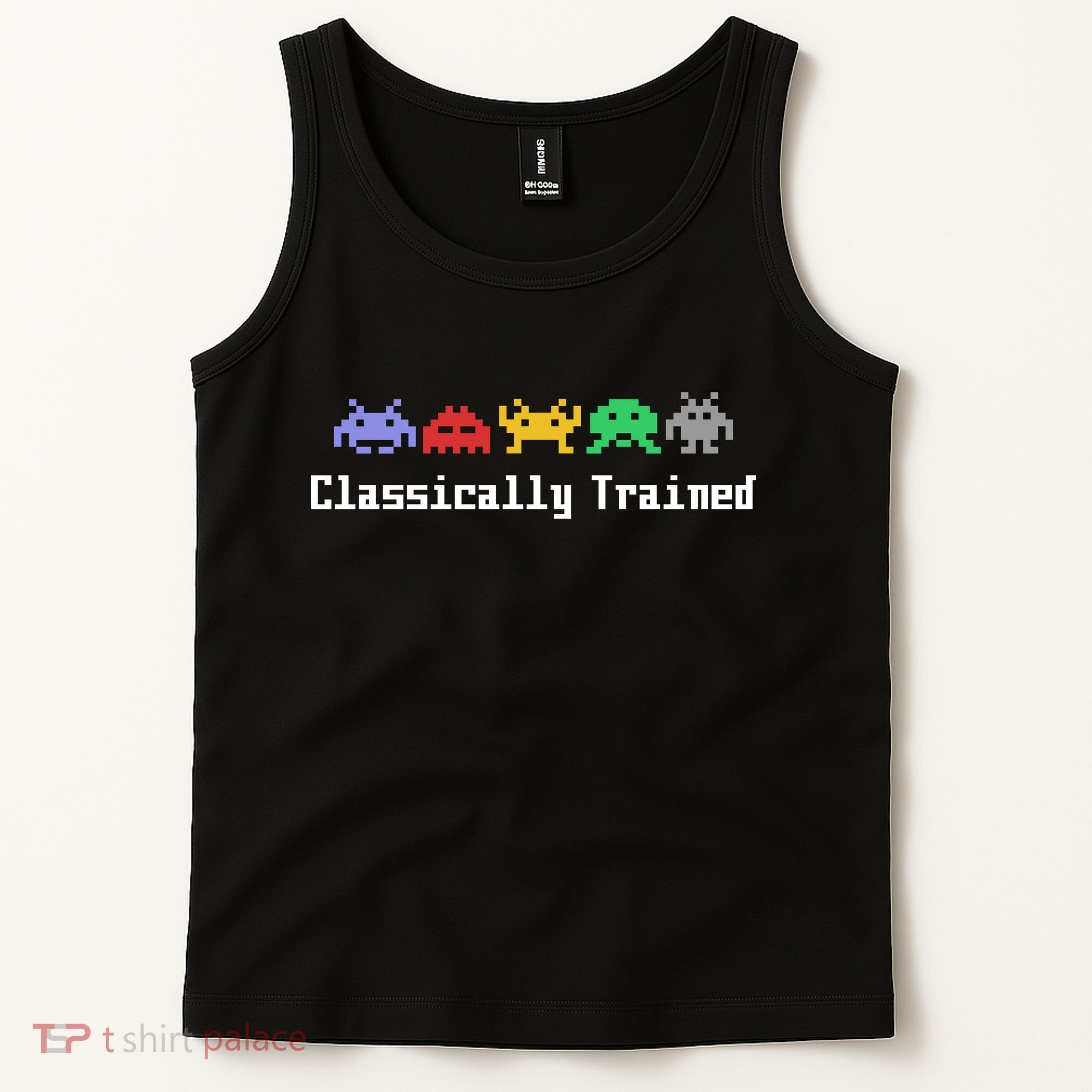 Classically Trained 80's Video Game Aliens Tank Top
