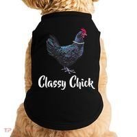 Classy Chick - Funny Cute Doggie Tank thumb 0