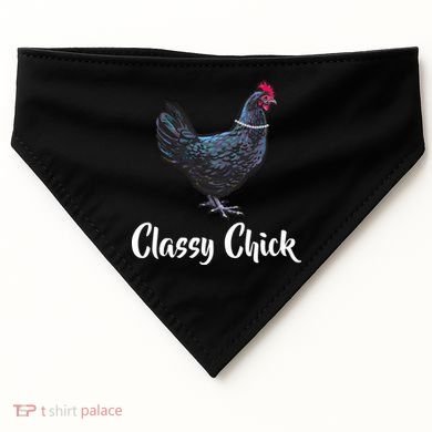 Classy Chick - Funny Cute USA-Made Doggie Bandana