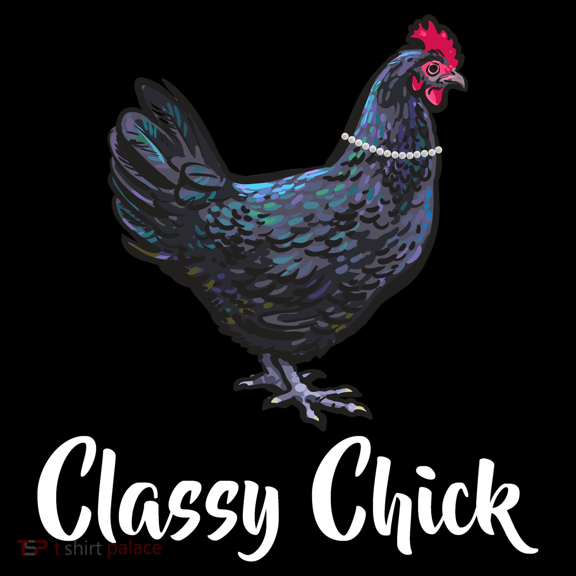 Classy Chick - Funny Cute USA-Made Doggie Bandana
