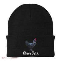 Classy Chick - Funny Cute Beanie thumb 0