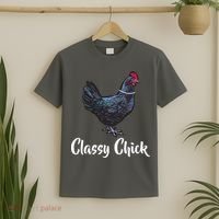 Classy Chick - Funny Cute T-Shirt thumb 2