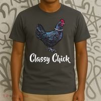 Classy Chick - Funny Cute T-Shirt thumb 3