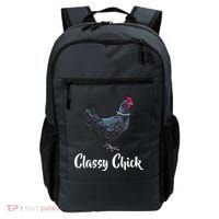 Classy Chick - Funny Cute Backpack thumb 0