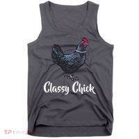Classy Chick - Funny Cute Tank Top thumb 0