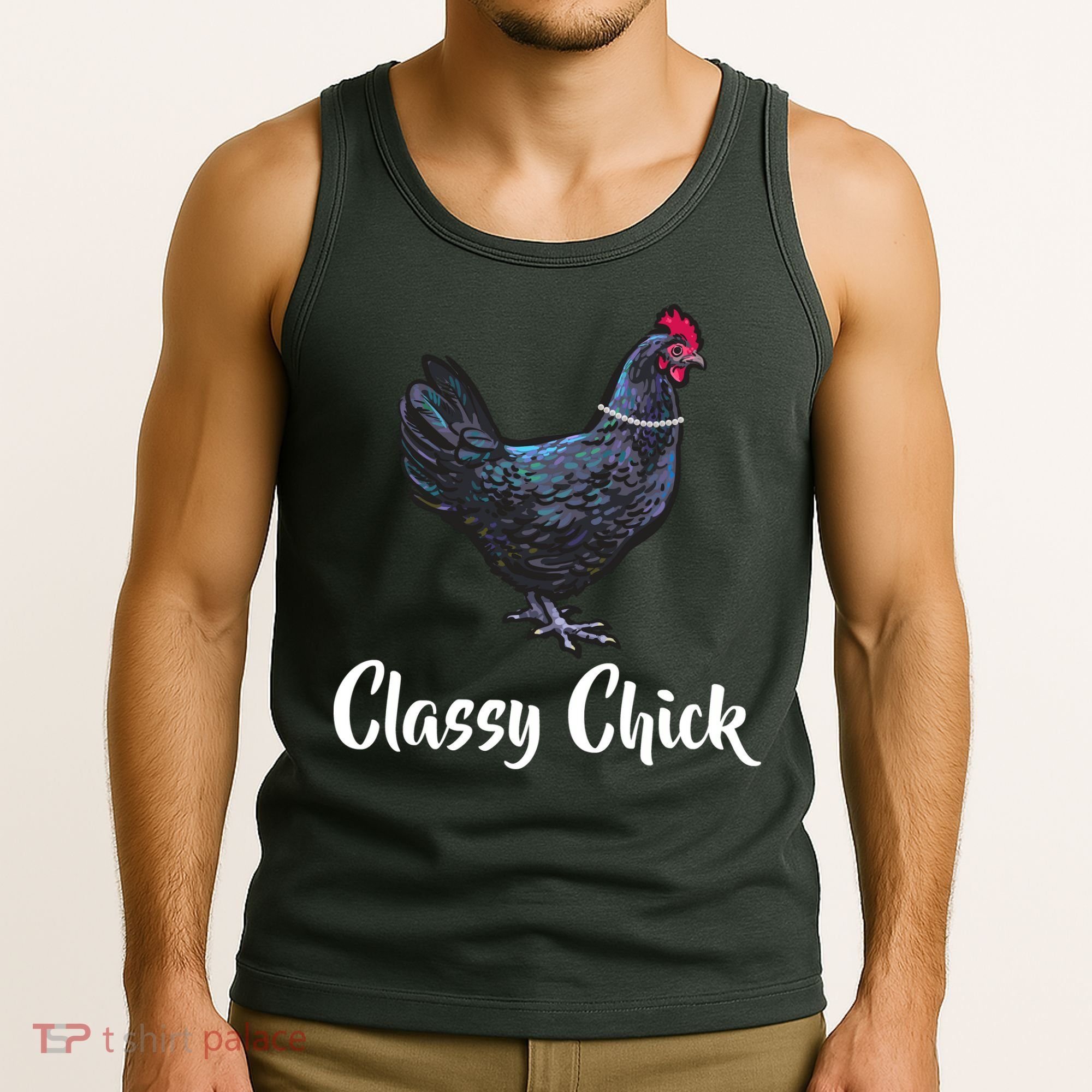 Classy Chick - Funny Cute Tank Top