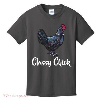 Classy Chick - Funny Cute Kids T-Shirt